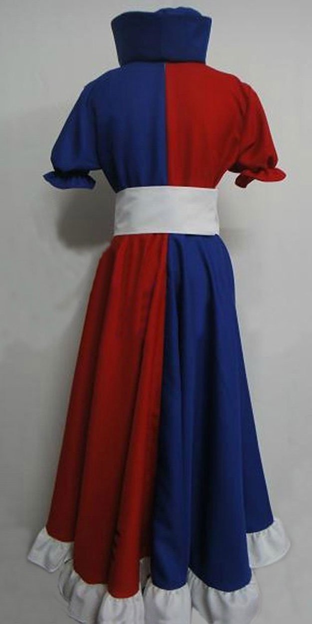 Anime Eirin Yagokoro Dress Uniform Cosplay Costume - Perfect for Halloween, Comic Con & Anime Events