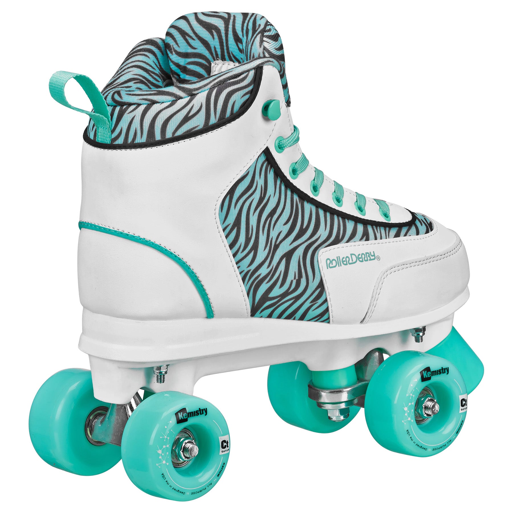 Roller Star 750 Women's High-Top Roller Skates - Retro Style Quad Roller Skates for Women, Adjustable Comfortable Outdoor & Indoor Skating, Perfect for Rinks, Parks, and Fitness