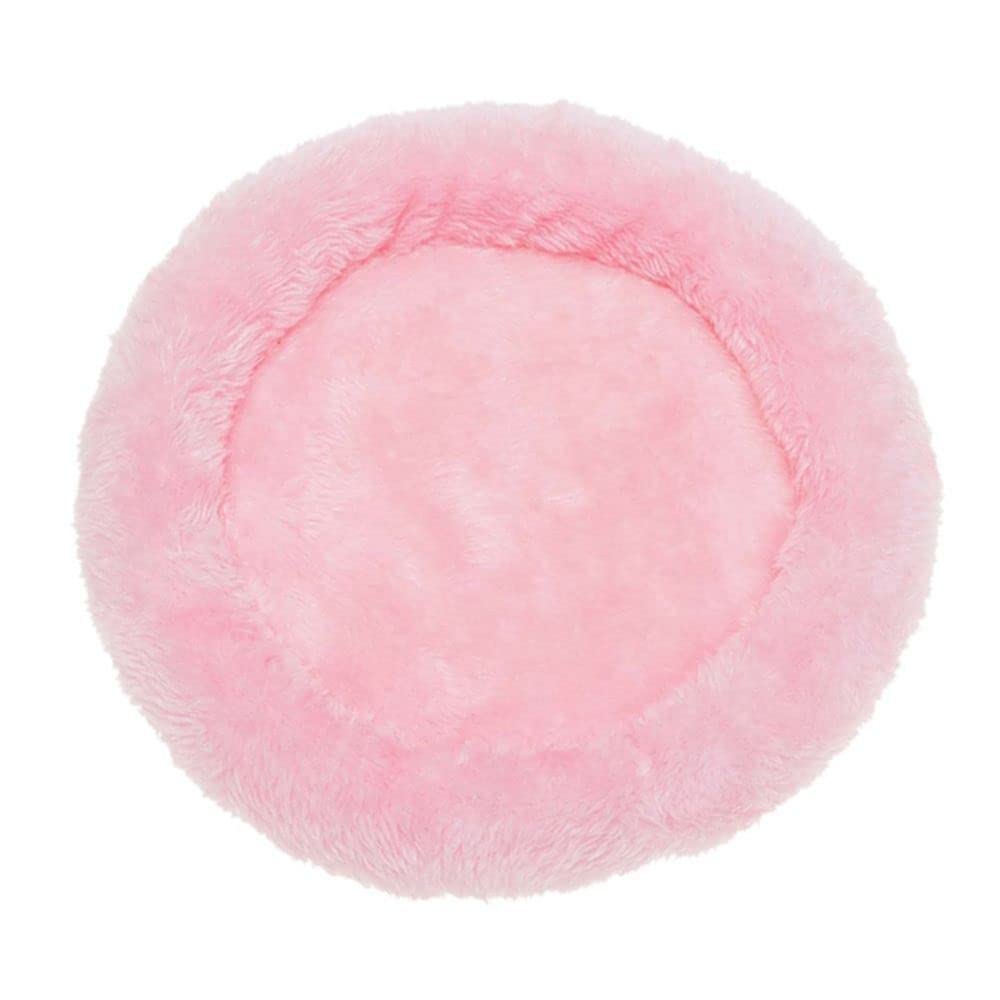 Cozy Winter Soft Fleece Guinea Pig Bed - Warm Hamster Sleeping Mat for Small Pets (S, Pink) - Perfect for Cages, Crates & Pet Carriers