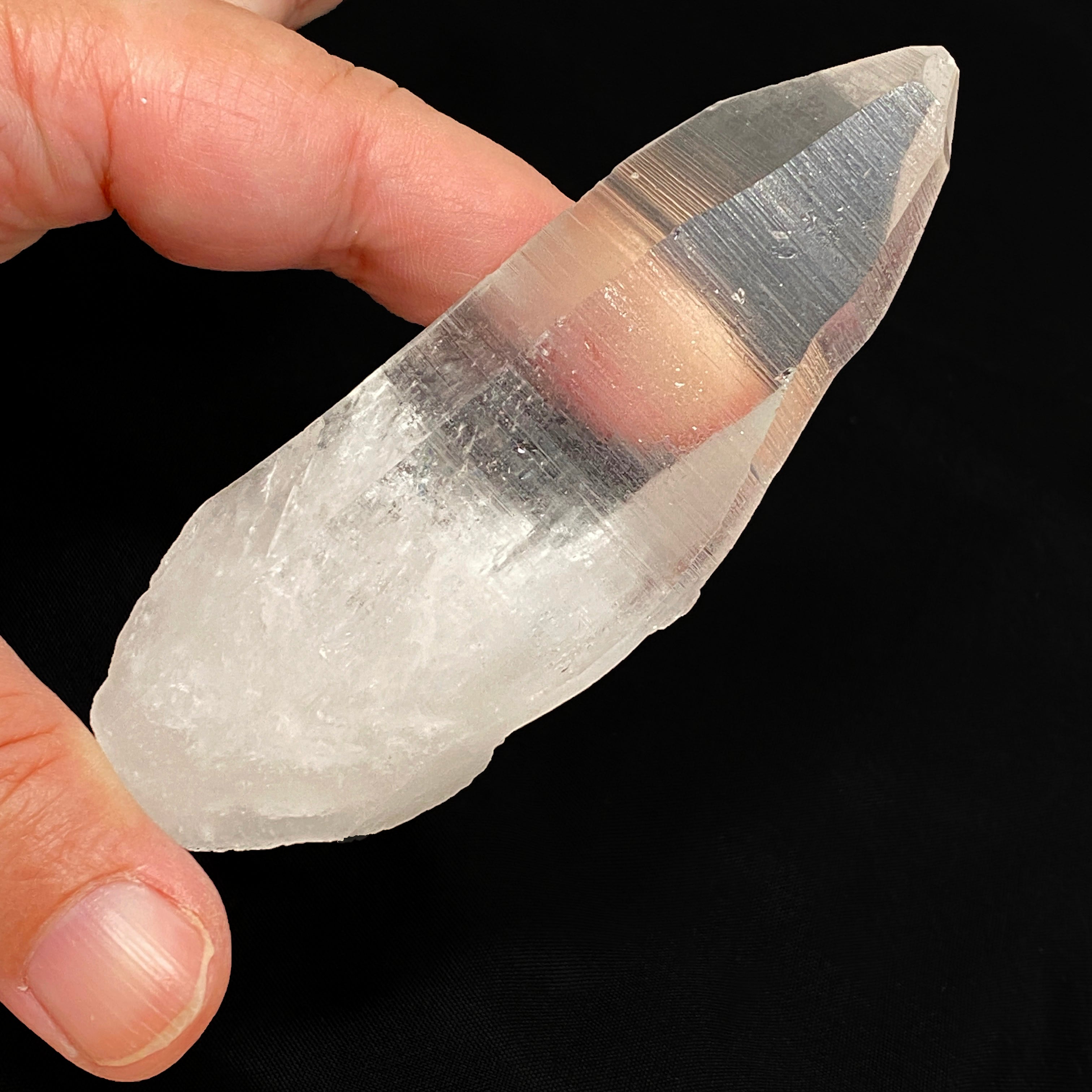 Lemurian Seed Crystal 108g 99x36mm LSQ 12 - Natural Healing Stone for Meditation, Chakra Balancing & Spiritual Growth - Perfect for Yoga, Reiki & Energy Work