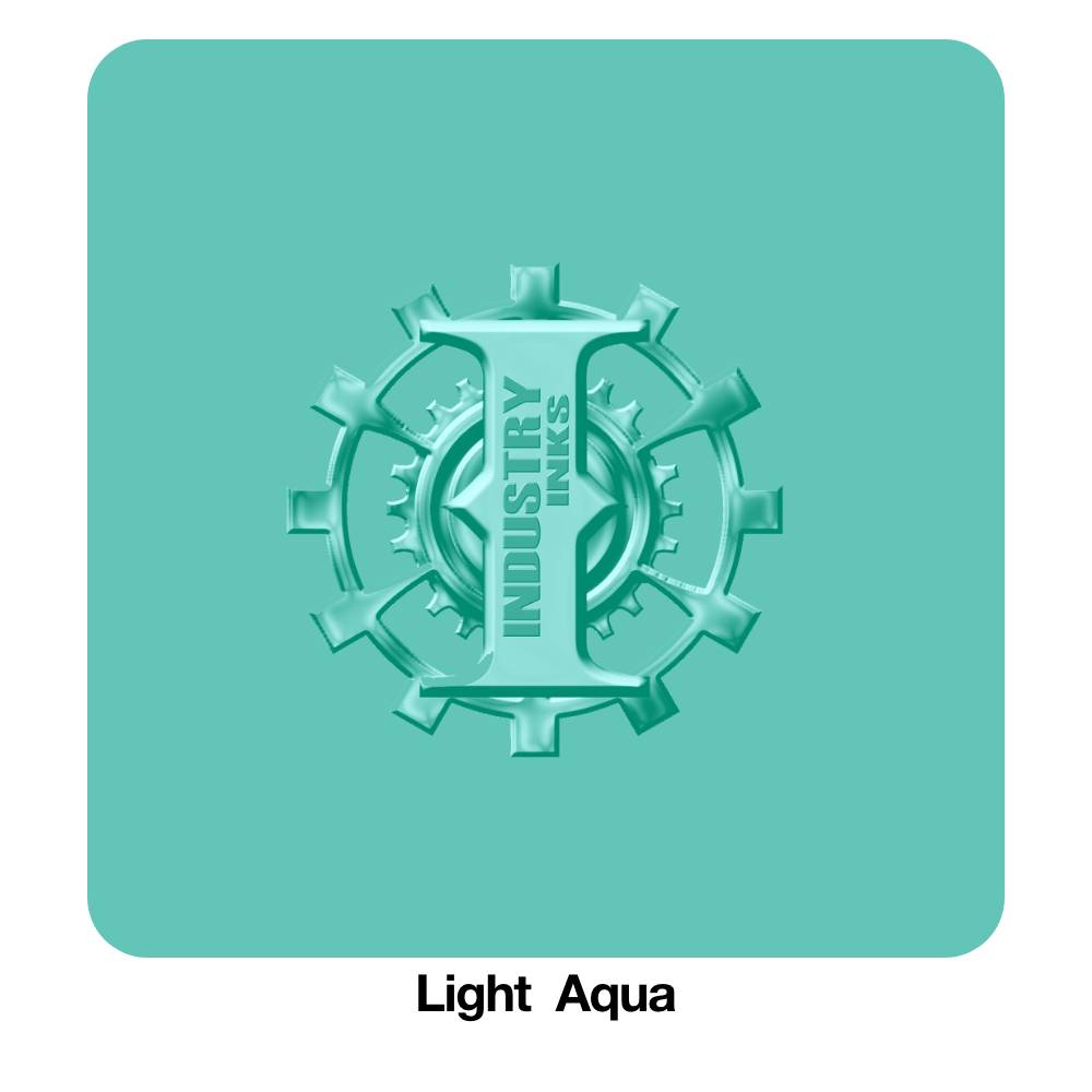 Light Aqua Screen Printing Ink - High-Quality Industry Inks for Professional Printing - Perfect for T-Shirts, Posters & DIY Projects
