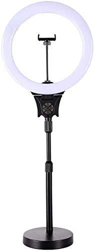 CAFFIA Ring Light with Stand - USB for Streaming, Makeup & Selfies