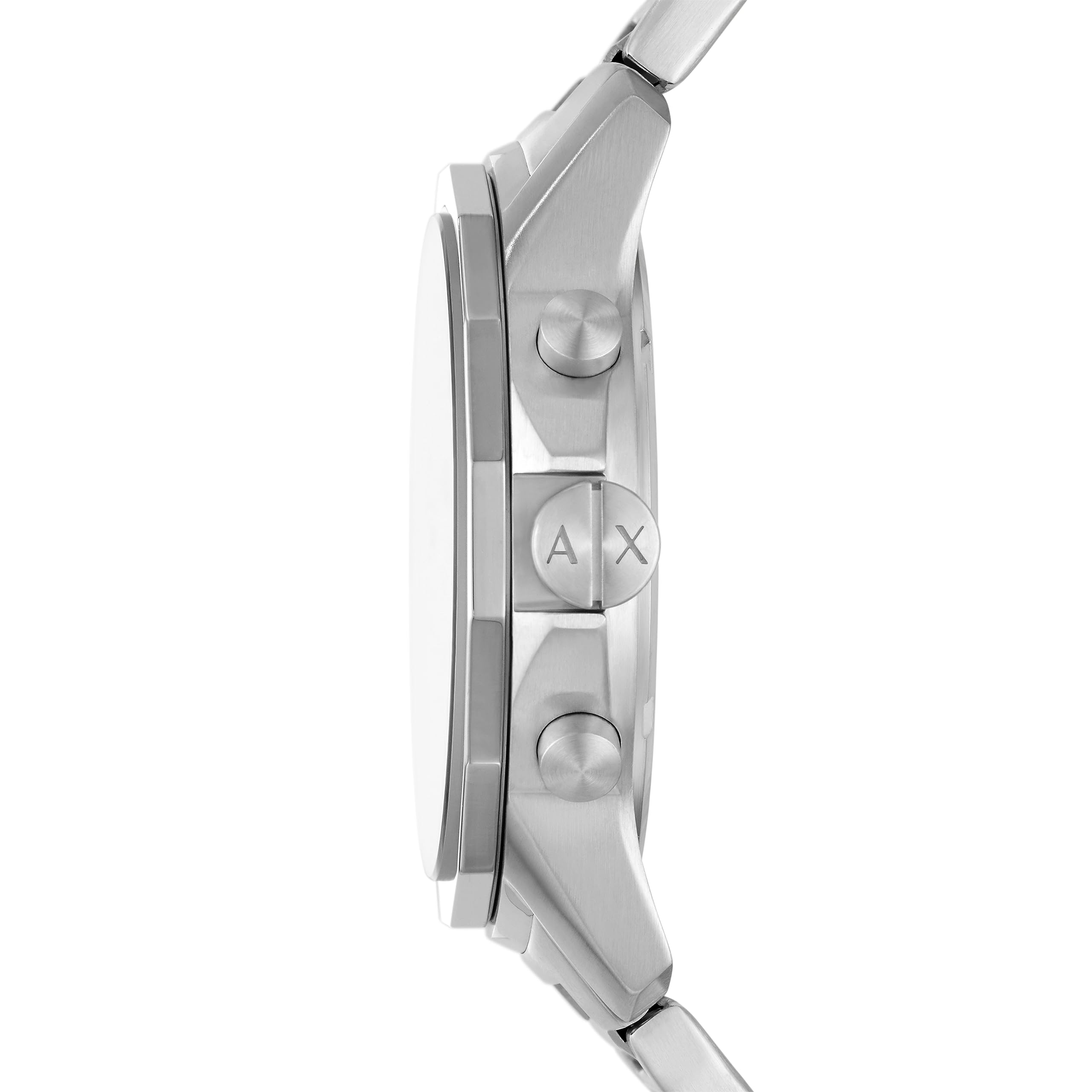 Armani Exchange Men's Chronograph Dress Watch - Stainless Steel, Silicone & Leather Band Options | Luxury Casual & Business Timepiece for Work, Events & Everyday Wear