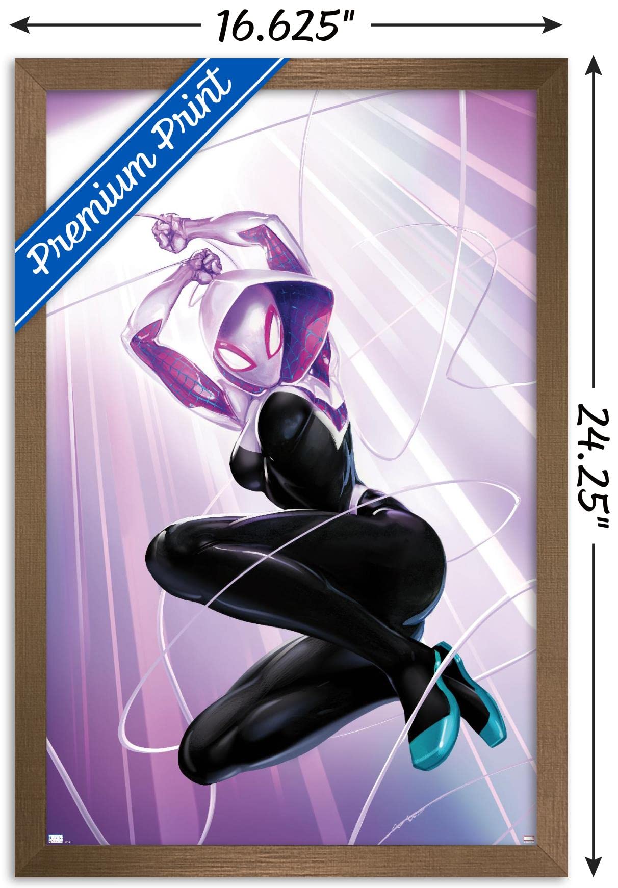 Marvel Comics Ghost Spider #1 Wall Poster - 22.4