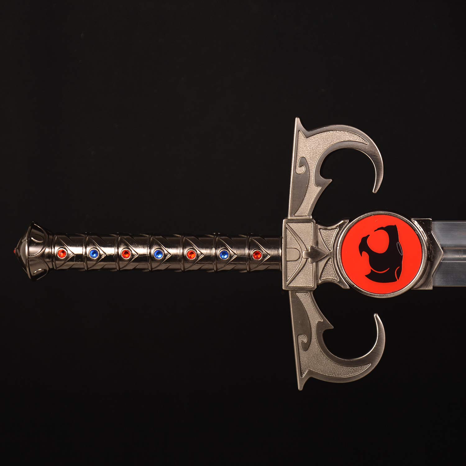 SV Handmade Cosplay Anime Sword - Tiger-cat Thunderbolt Mystic Sword, Sword of Omens with Eye of Thundera/Tygra - Perfect for Anime Conventions, Cosplay Events & Collectors