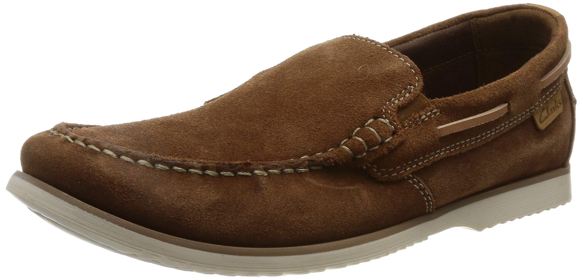 Clarks Men's Boat Slip-on Loafers - Comfortable Driving Shoes & Deck Shoes for Casual Wear, Work & Outdoor Activities