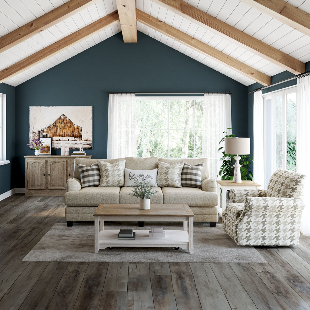 Cozy Wool Sofa 056850 - Soft & Durable Living Room Furniture for Home Decor & Relaxation