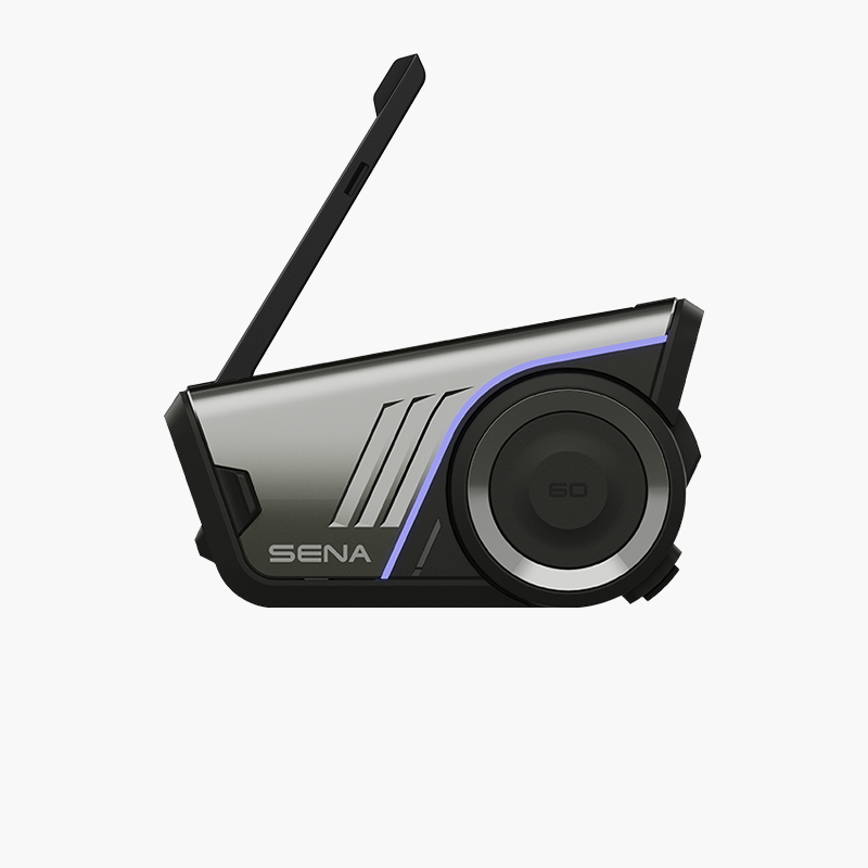 SENA 60S Bluetooth Headset Dual Pack - Motorcycle Intercom System for Riders with Noise Control & Long Battery Life - Perfect for Group Rides, Touring & Adventure Motorcycling
