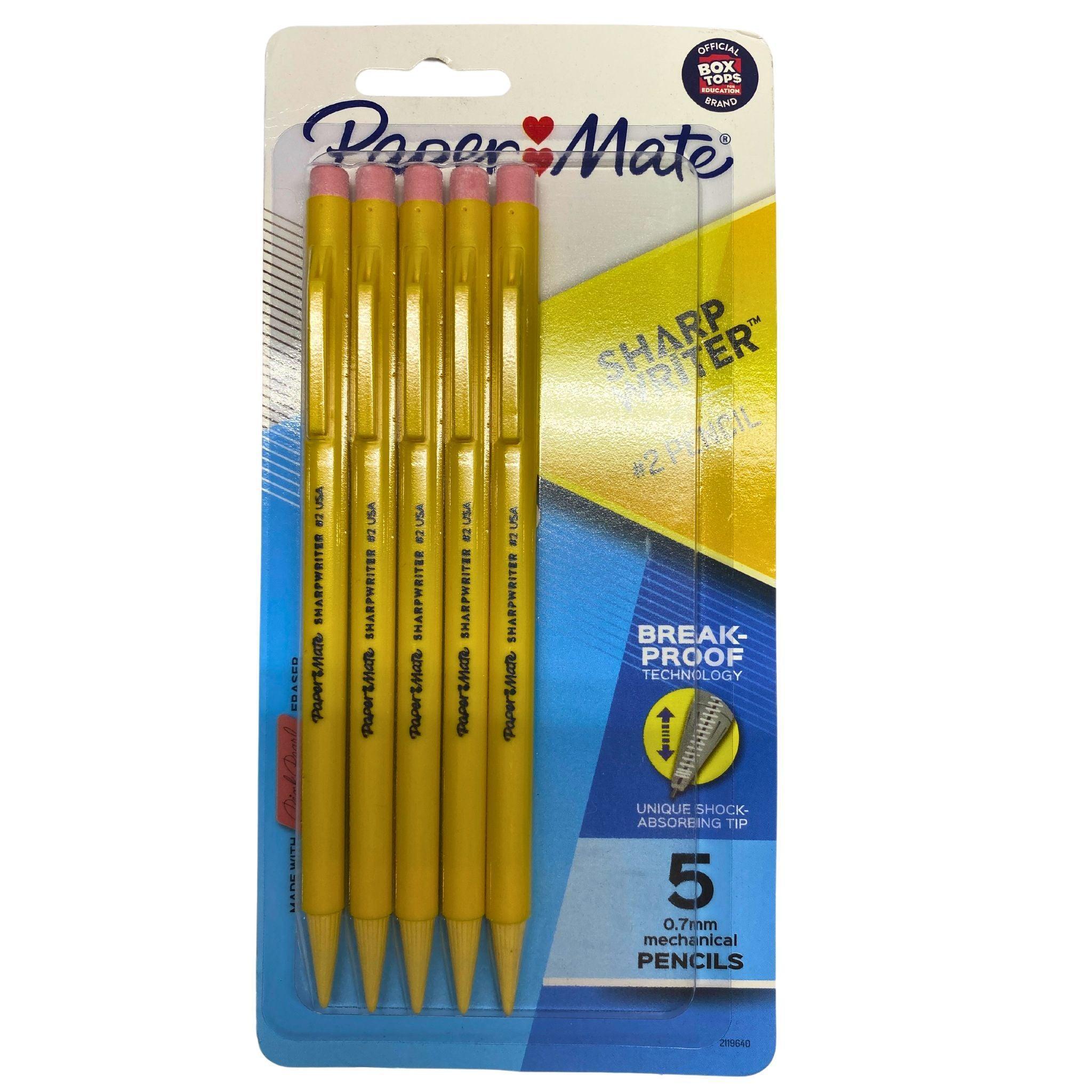 Paper Mate Sharp Writer #2 Mechanical Pencils - 50 Pack for School, Office & Drafting - Smooth Writing & Break-Resistant Lead - Perfect for Students, Artists & Professionals