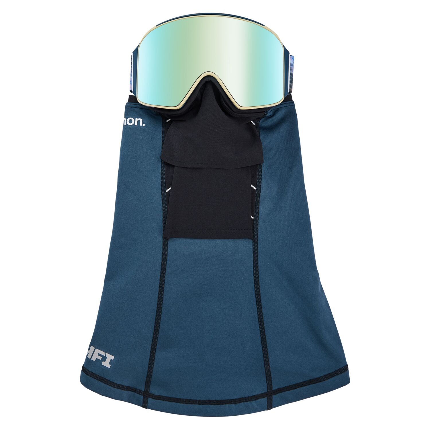 Anon M4 Cylindrical Snowboard Goggles with Perceive Variable Blue Lens - Anti-Fog UV Protection for Skiing & Winter Sports