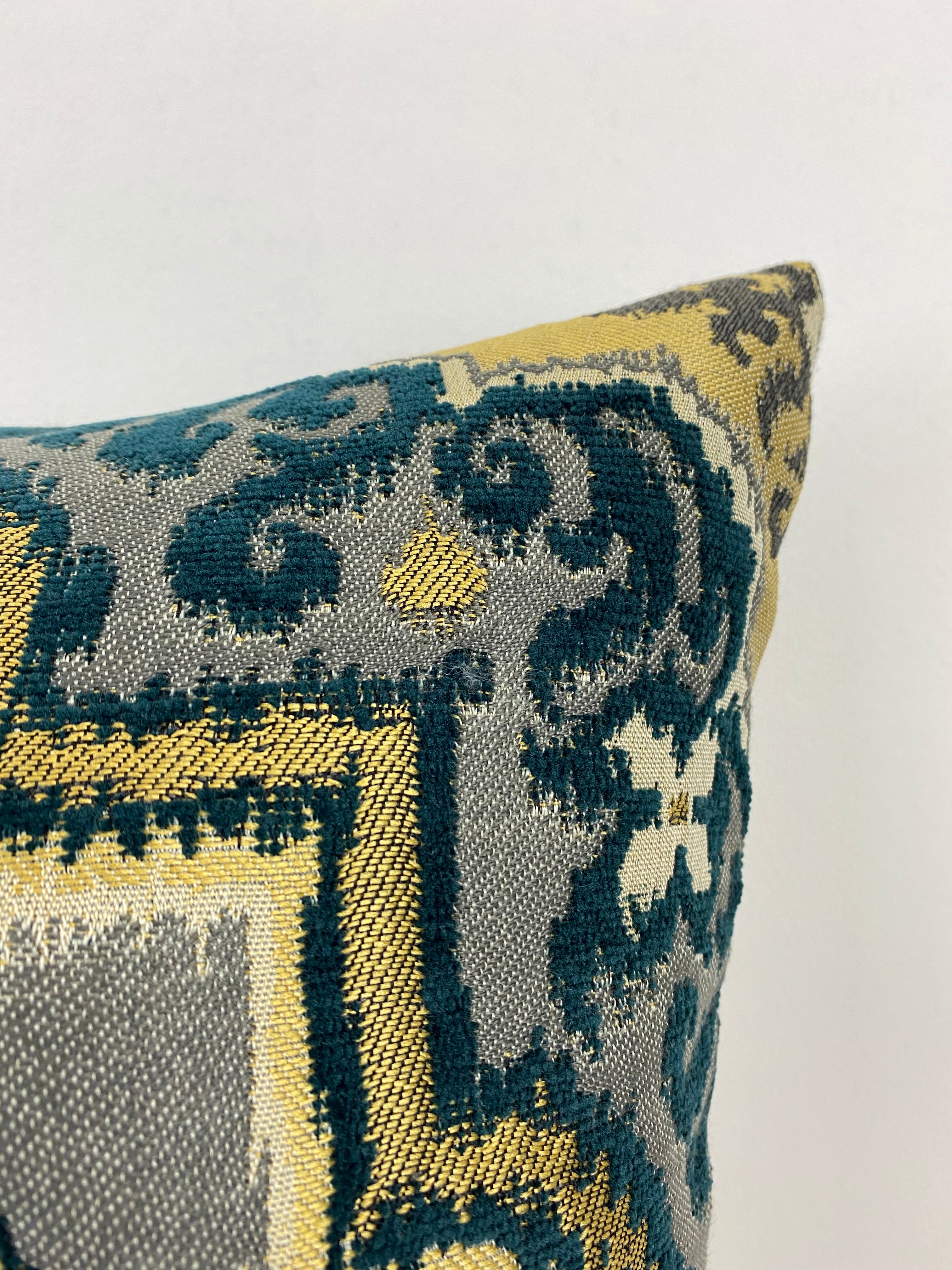 Monarch Old Gold 20x20 Decorative Throw Pillow - Perfect for Sofa, Bed & Home Decor