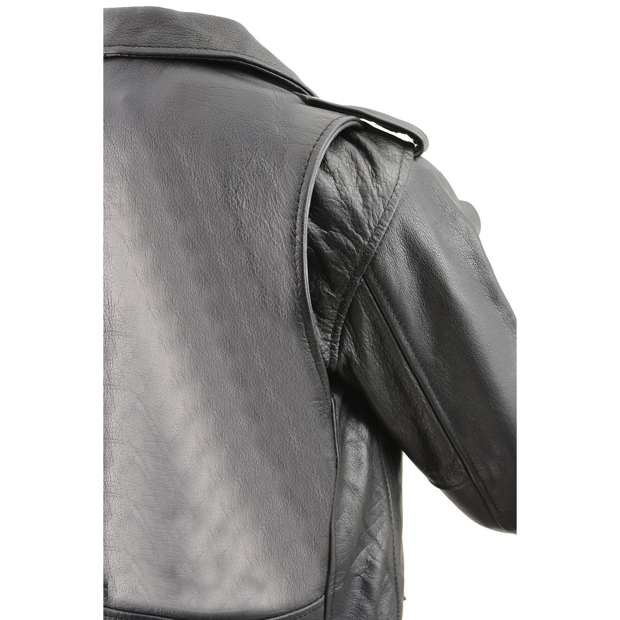Milwaukee Leather Women's Classic Style Motorcycle Jacket with Removable Zip-Out Liner | Durable Riding Gear for Commuting & Cruising