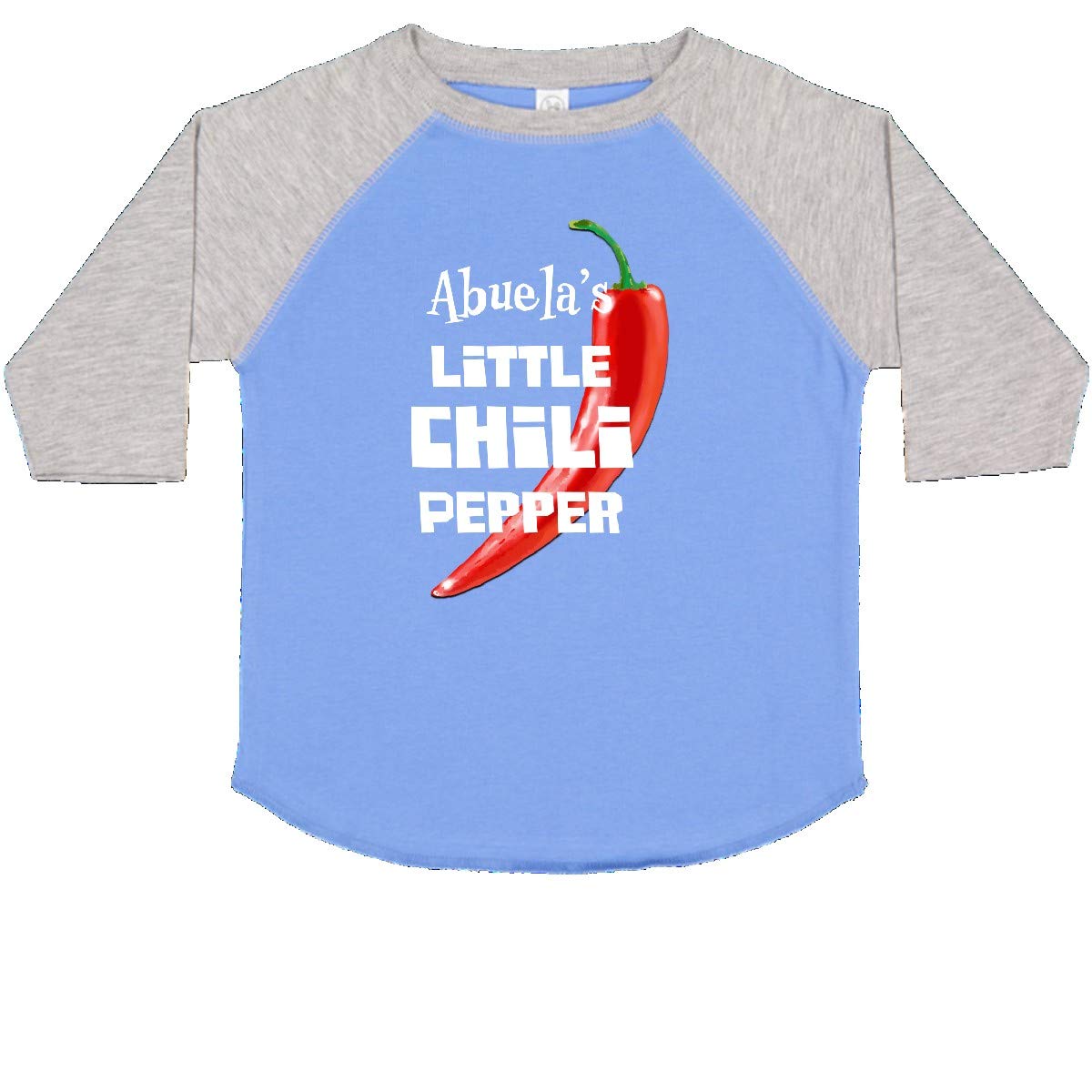 Abuela's Little Chili Pepper Toddler T-Shirt - Cute Spanish Grandma Inspired Baby Tee for Boys & Girls - Perfect for Family Gatherings, Hispanic Heritage Month & Casual Outings