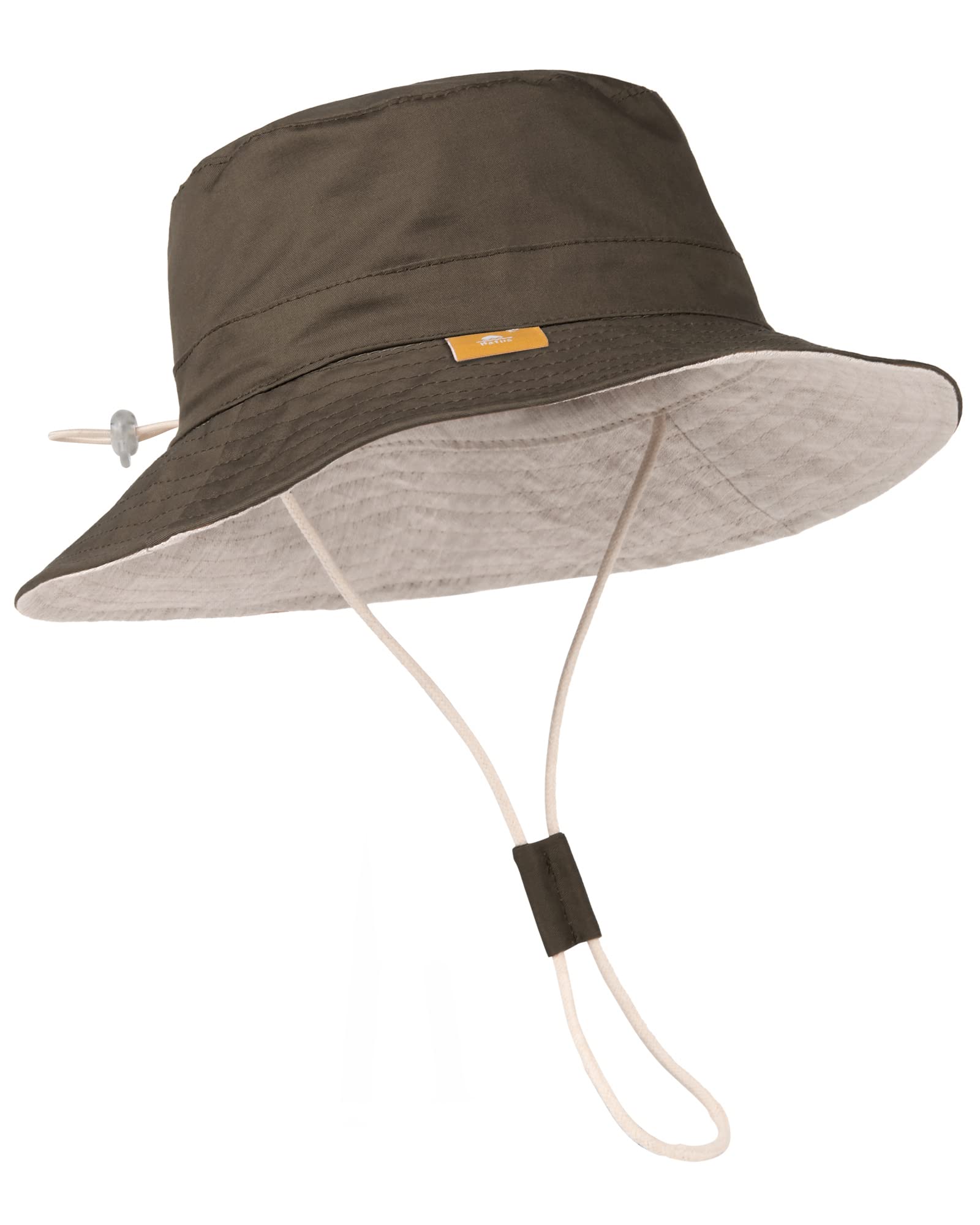 Baby Sun Hat for Boys & Girls - UPF 50+ UV Protection Summer Bucket Hat for Toddlers, Cotton Kids Beach Hat for Sun Safety - Perfect for Outdoor Play, Beach Trips & Pool Days