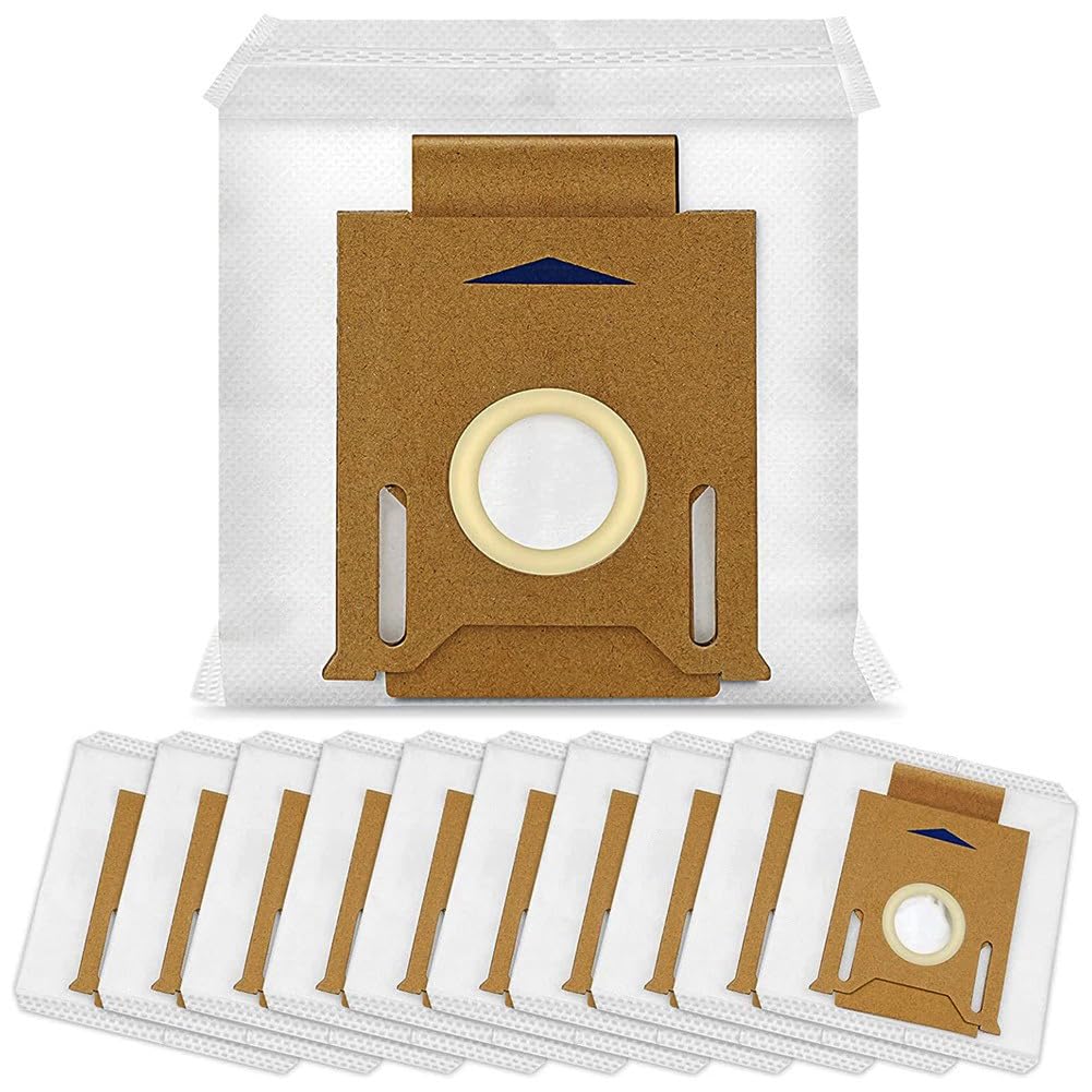 10pcs Replacement Dust Bags for Deebot OZMO T8 AIVI, T8 N8 Pro Plus, N8 Pro, N10 PLUS, T9+, Yeedi Robot Vacuum - Compatible with Ecovacs Deebot N8 - Perfect for Home Cleaning & Maintenance