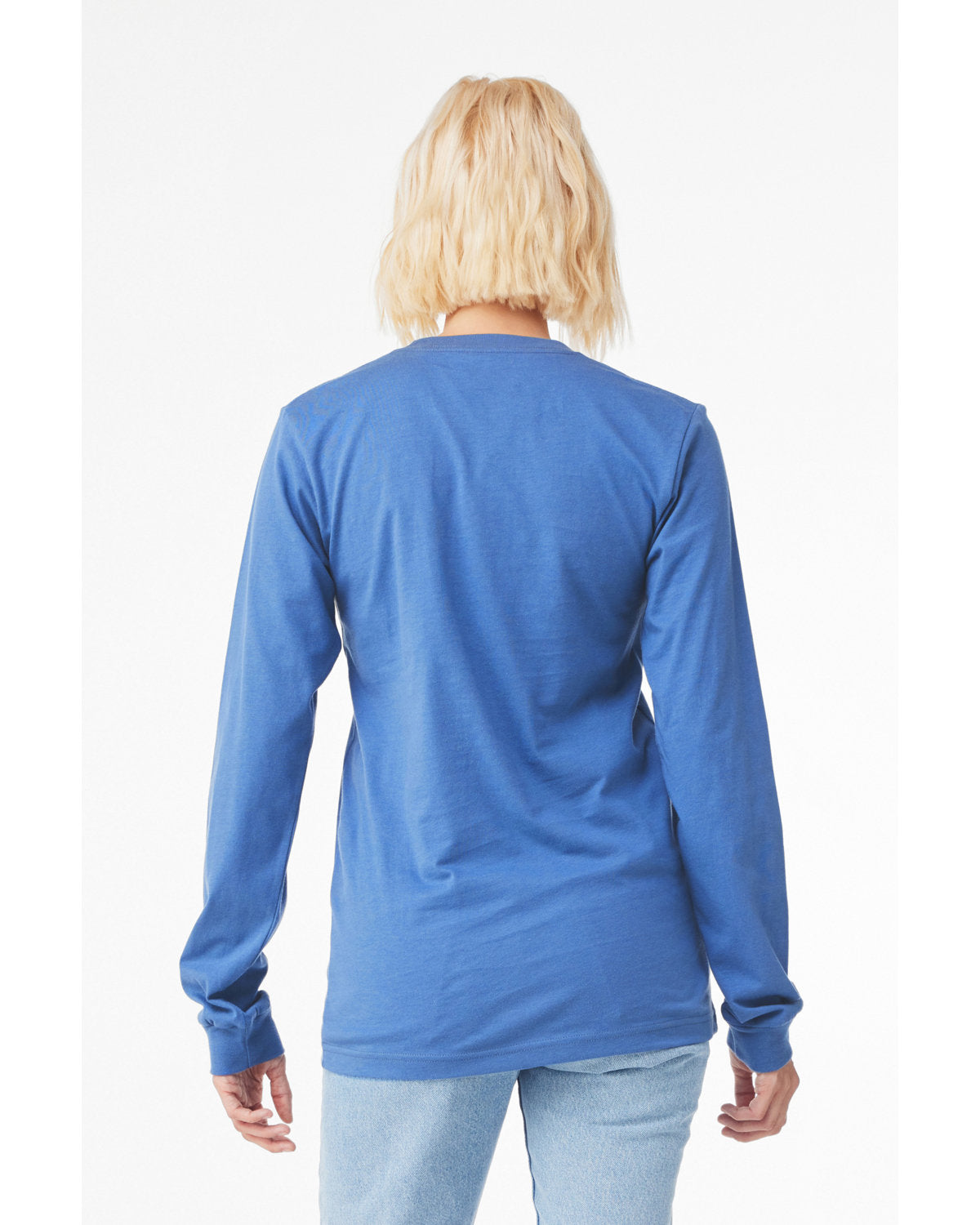 Bella + Canvas 3501CVC Unisex CVC Jersey Long Sleeve T-Shirt - Soft Cotton Blend Crewneck Tee for Men & Women - Perfect for Casual Wear, Layering & Everyday Comfort