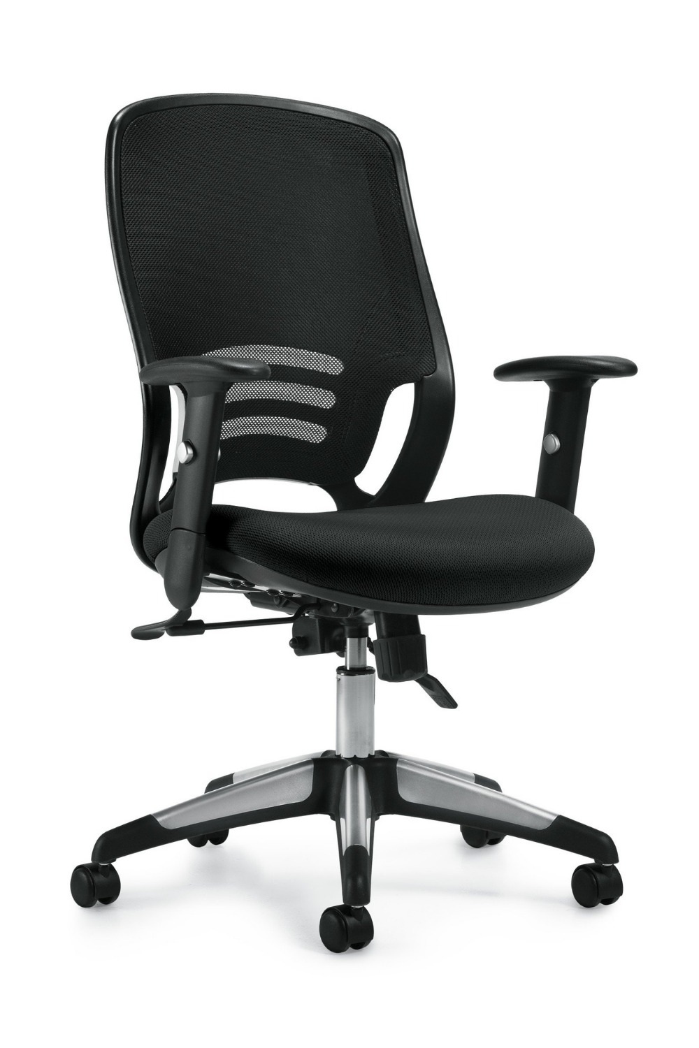 Ergonomic High Back Mesh Office Chair with Synchro-Tilt Mechanism - OTG11685B by Offices To Go - Perfect for Home Office, Gaming & Workspace Comfort