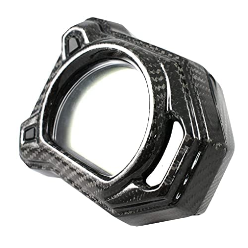 MOS Carbon Fiber Speedometer Upper Cover for Yamaha Zuma 125 (2016-2021) - Lightweight & Durable Motorcycle Dash Protection - Perfect for Street Riding & Custom Bike Upgrades