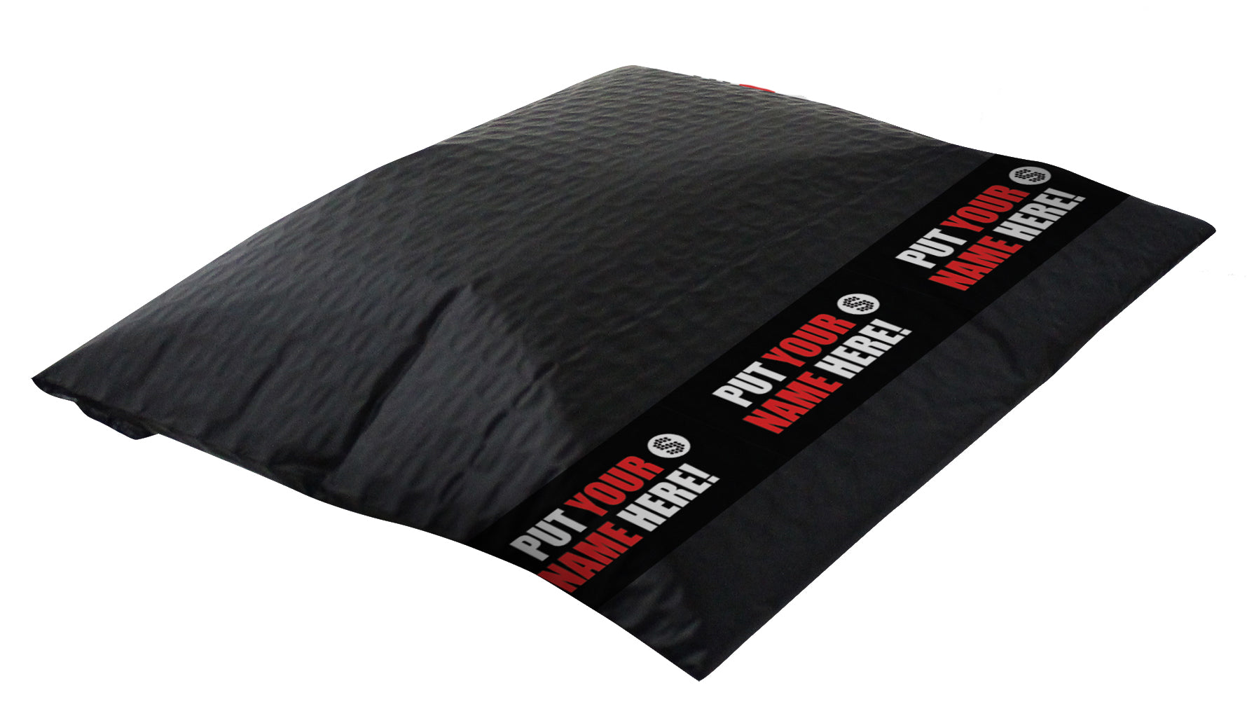 Black Padded Mailer with Banner - Side Opening Shipping Envelopes (100-Pack) | Perfect for Ecommerce, Small Business & Online Sellers