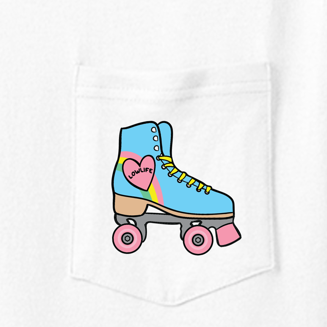 Skate Pocket T-Shirt - Stylish & Functional Skateboarding Tee for Men & Women - Perfect for Skateboarding, Casual Wear & Street Fashion