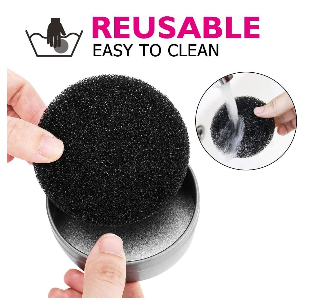Professional Cossess Dry Makeup Brush Cleaner - Quick & Effective for Blush, Eyeshadow & Pigments | Pro Brush Cleanser for Daily Makeup Tools | Perfect for Home & Salon Use
