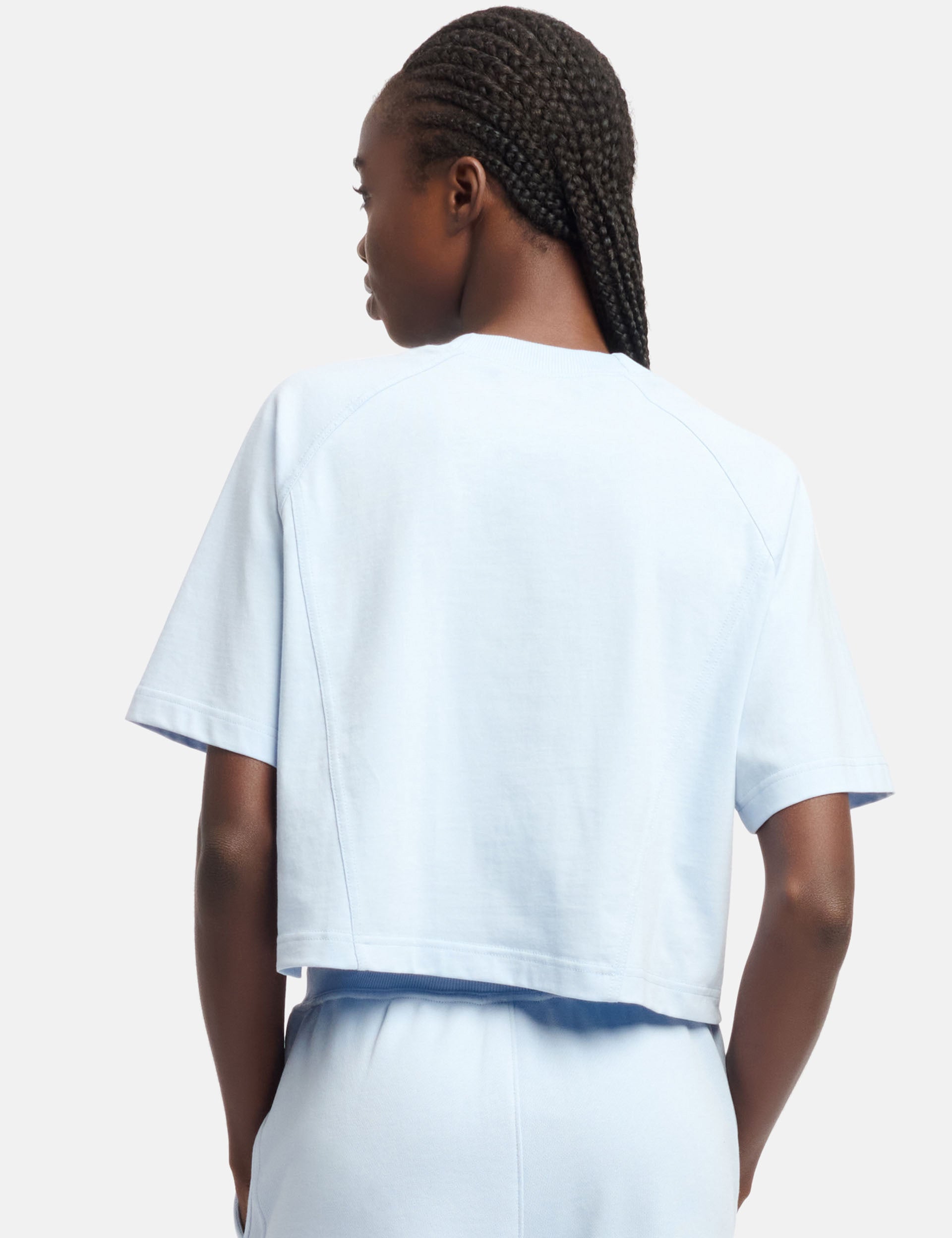 Y2K Blue Graphic T-Shirt by Icon Elements - Trendy Vintage Style for Casual Wear & Street Fashion