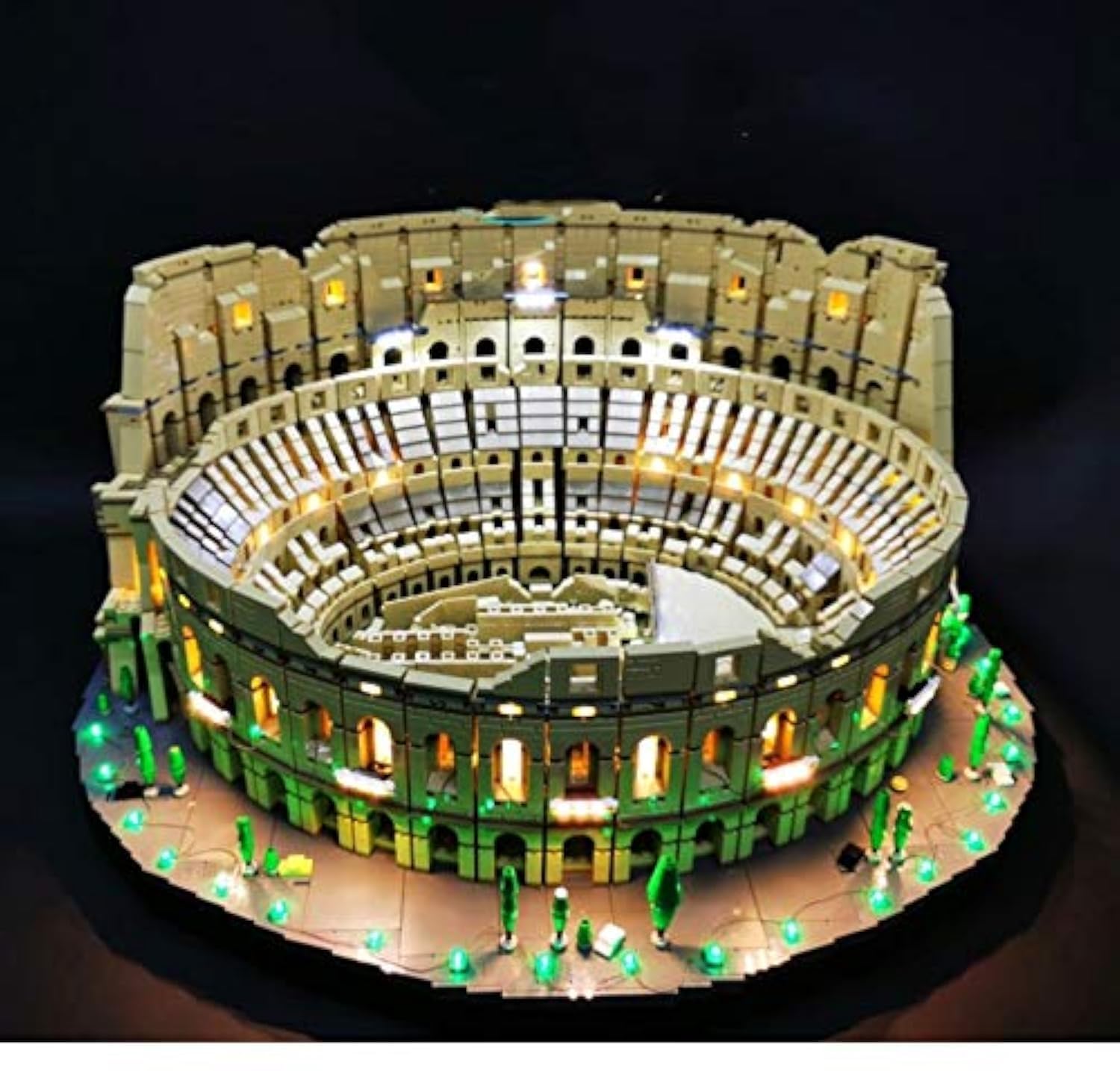 LED Lighting Kit for Lego Colosseum 10276 Creator Expert - Compatible with Official Lego Sets (Lego Not Included) - Perfect for Display, Photography & Enhancing Your Lego Architecture Collection