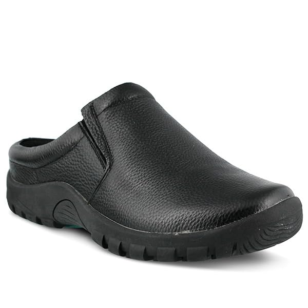 Spring Step Men's Blaine Uniform Dress Shoes - Professional Black Leather Oxfords for Work, Office & Formal Occasions