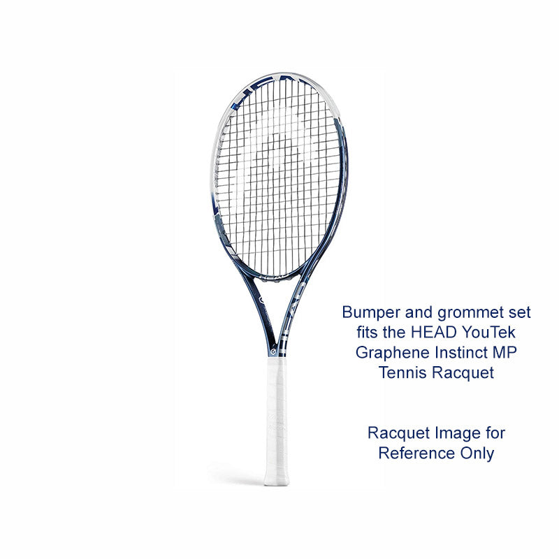 Head Graphene Instinct MP Grommet (Clear) - Premium Tennis Racket Replacement Grommets for Head Rackets - Perfect for Tennis Players & Sports Enthusiasts