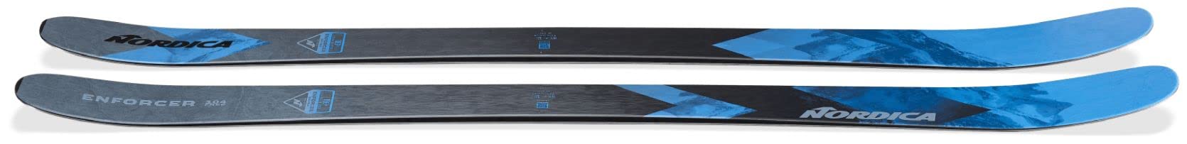 Nordica Enforcer 104 Free Skis 2023 - Men's All-Mountain Freeride Skis for Powder & Backcountry Skiing | Perfect for Advanced Skiers on Steep Terrain
