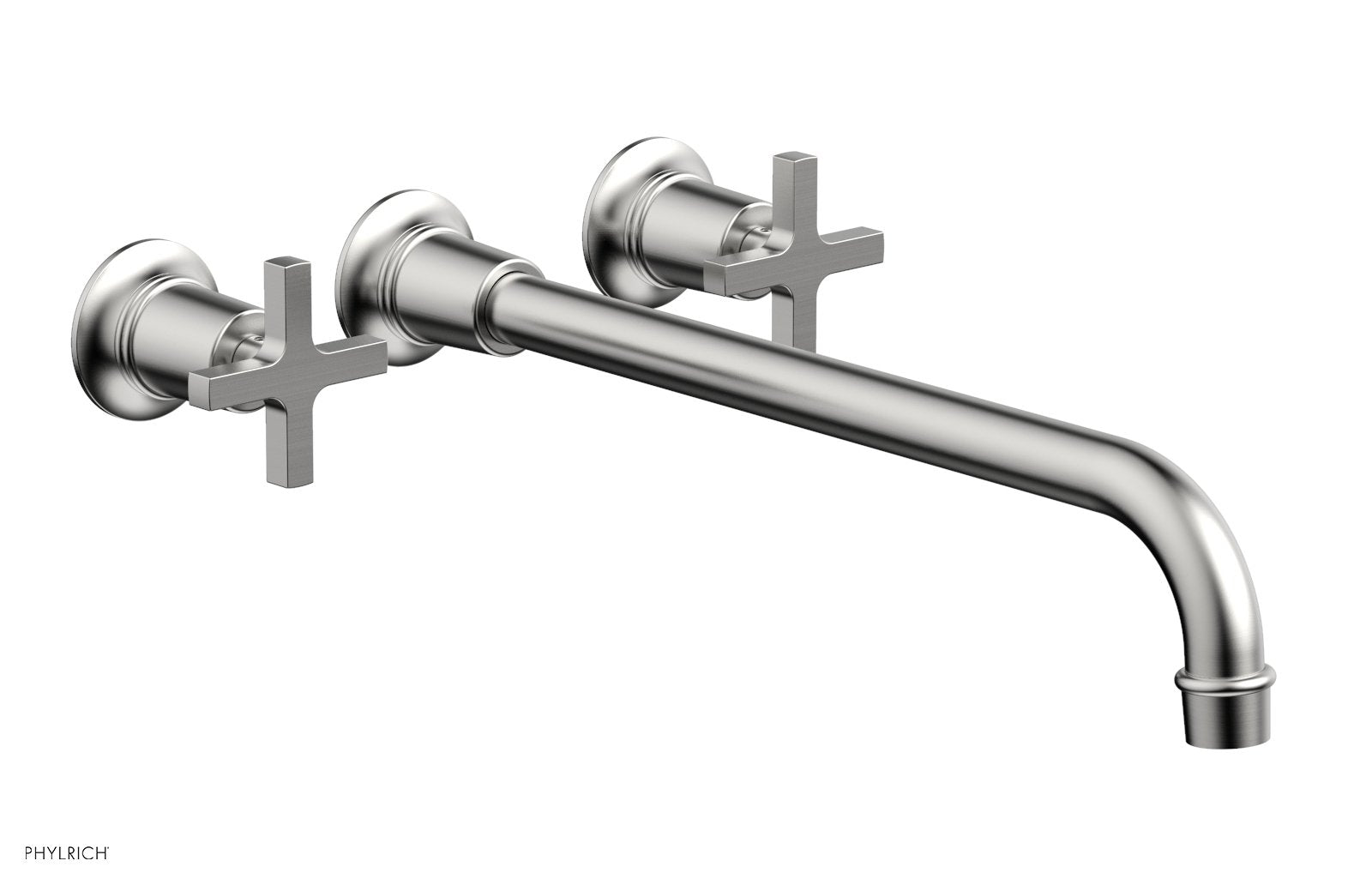 HEX MODERN Wall Mounted Lavatory Faucet Set with 14