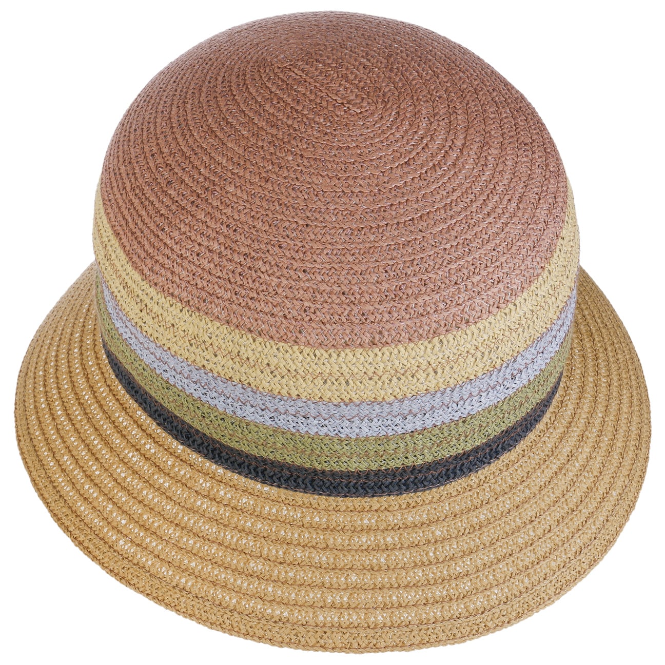 Stylish Mayser Susanne Multicolor Straw Sun Hat for Women - Perfect for Beach, Vacation, and Summer Outdoor Activities