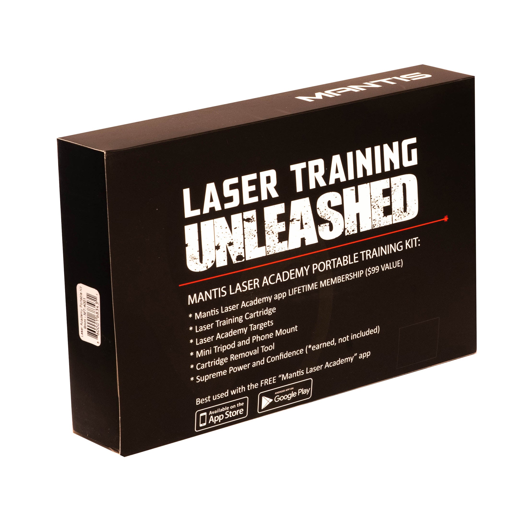 MantisX Laser Academy Training Kit - Portable Dry Fire Training System for Pistols & Rifles | Improve Shooting Accuracy at Home or Range | Perfect for Beginners & Professionals