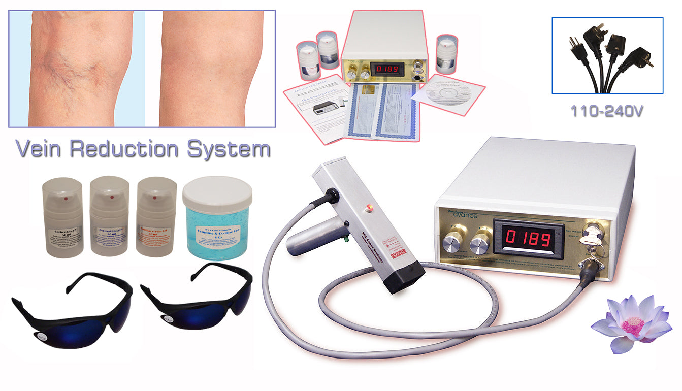 Spider & Varicose Vein Removal Machine for Legs, Face, Nose - Professional Treatment Device for Home Use & Beauty Salons