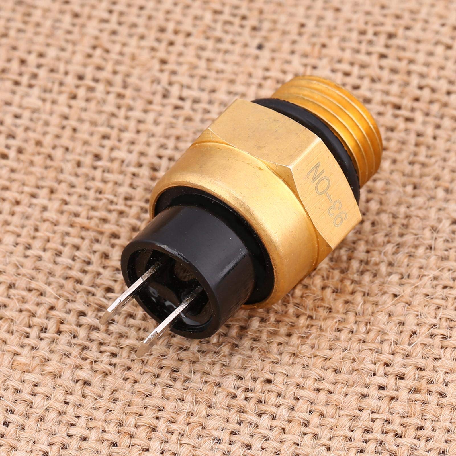 BJ250 BJ300GS Radiator Fan Temperature Sensor Switch 37760-KS4-880 - Compatible with 2004 Coupe 1.7L Cooling System, Motorcycle Thermo Switch for Efficient Engine Cooling - Perfect for Bike Radiator Fan Control & Overheat Protection