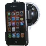 Apple iPhone 4 / 4S Universal Car Windshield Mount Holder - Secure Phone Cradle for Hands-Free Driving & GPS Navigation