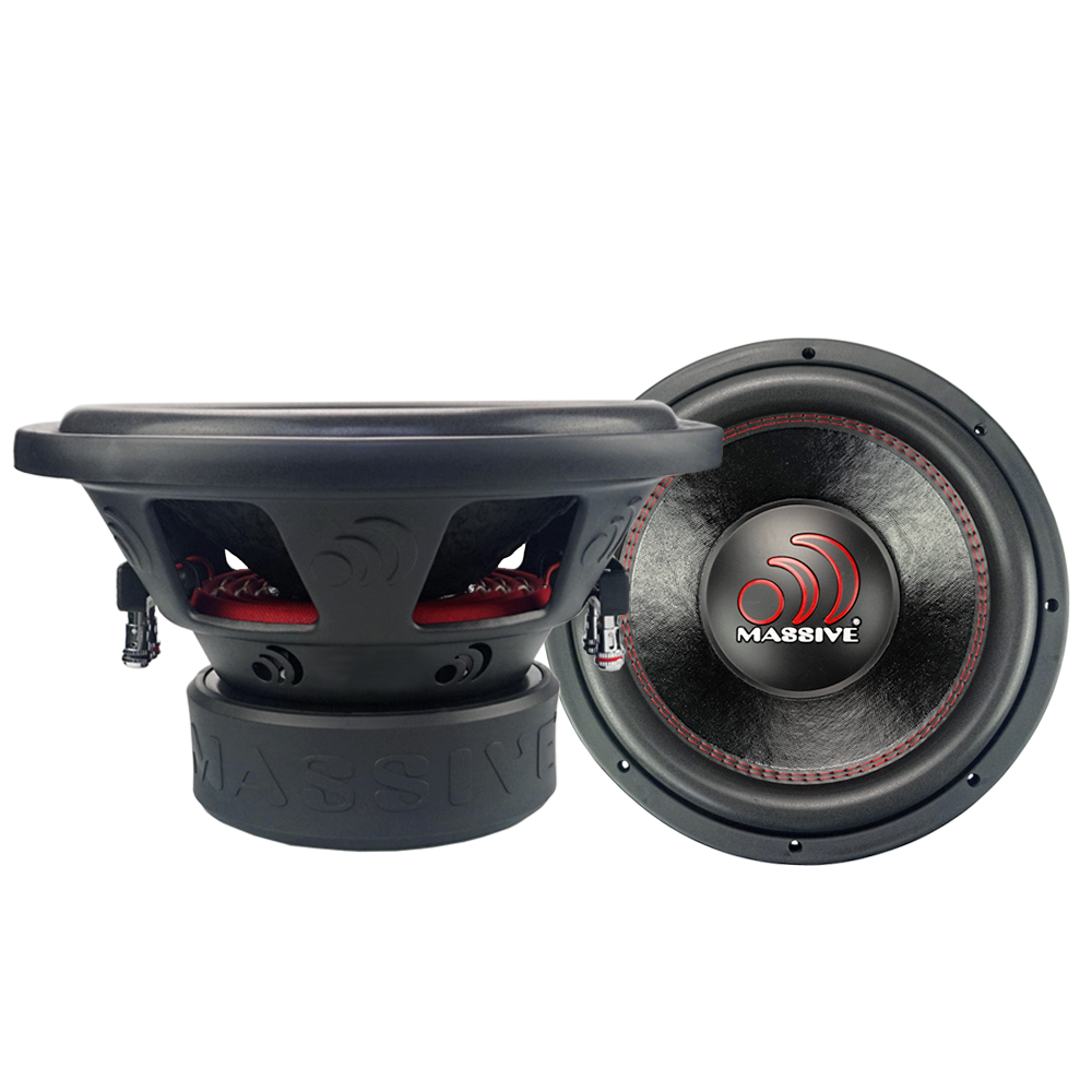 GTX124R 12-Inch 1000 Watts RMS Dual 4 Ohm Car Subwoofer - Powerful Bass for Car Audio Systems & Home Theater