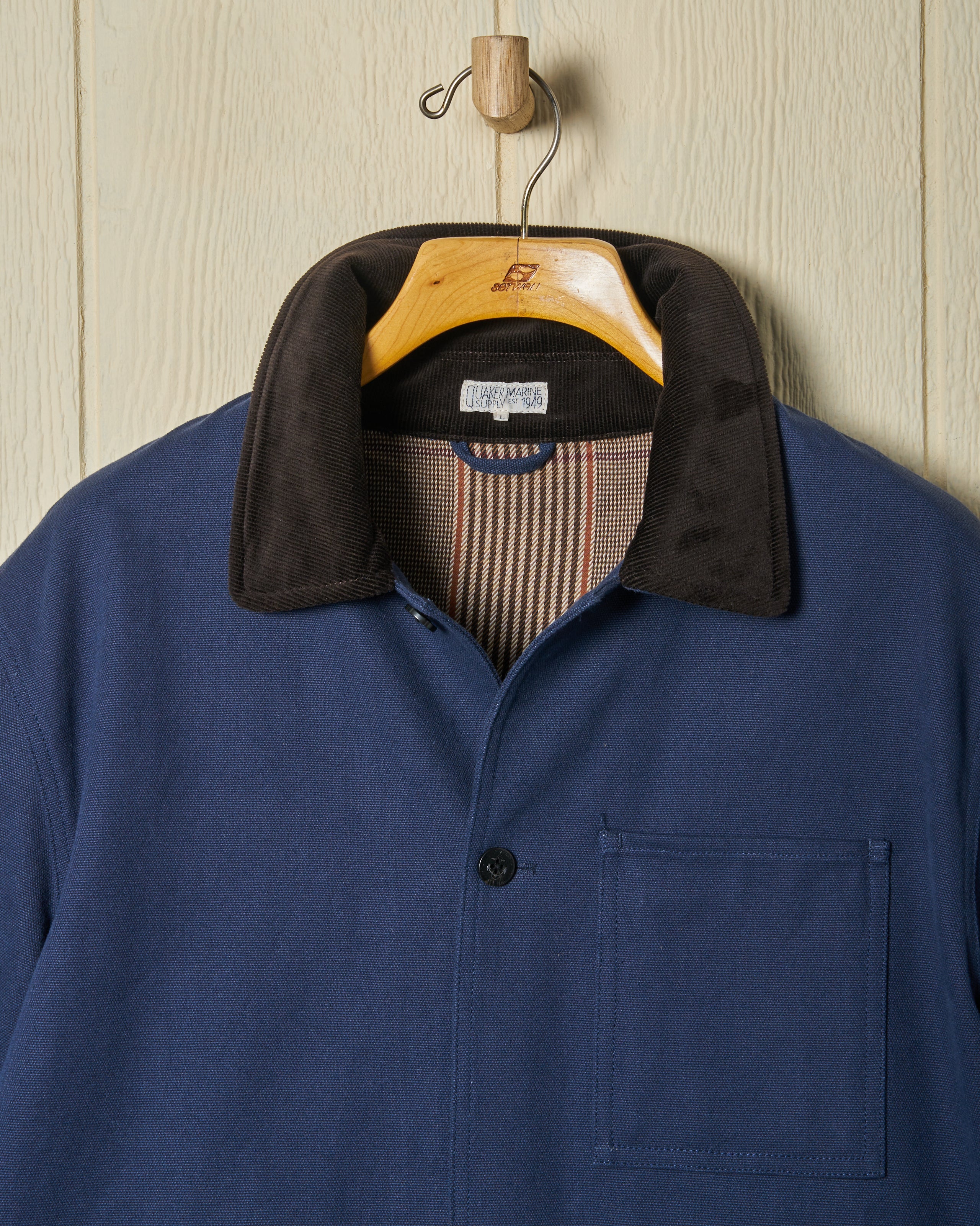 Rangerly Men's Navy Blue Waterproof Jacket - Lightweight Windproof Outdoor Coat for Hiking, Camping & Travel