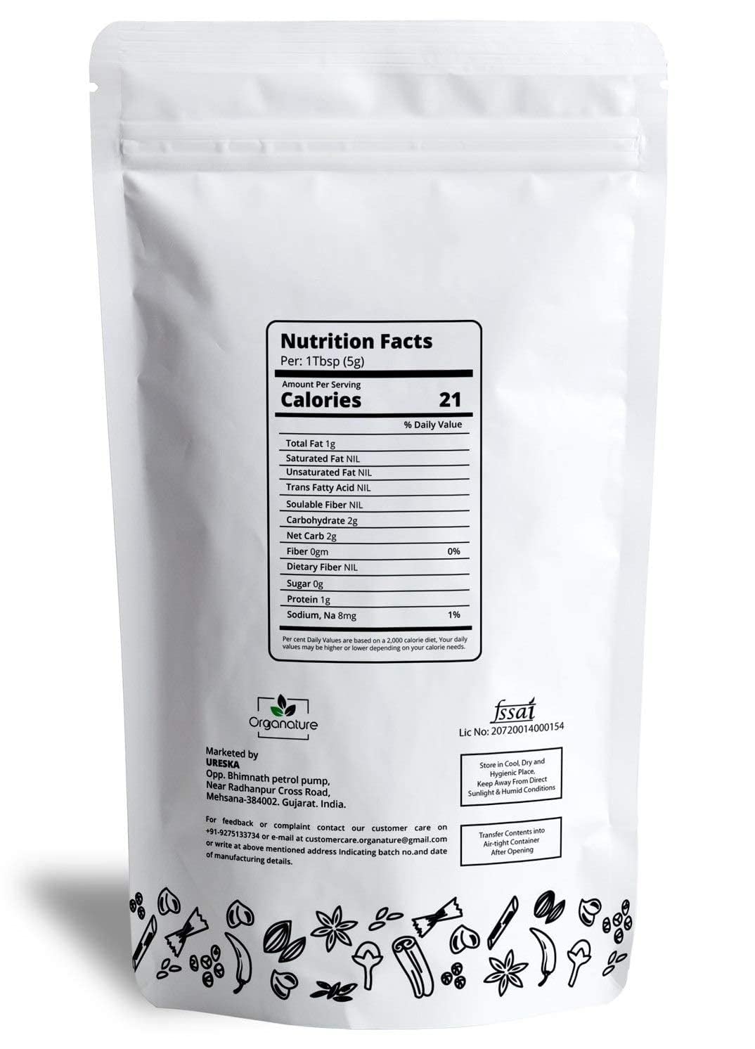 Organic Cumin Powder (Jeera Powder) - 350g | Fresh & Natural Indian Spice for Cooking, Curry, Masala & Seasoning | Perfect for Indian Cuisine, BBQ, Soups & Homemade Spice Blends