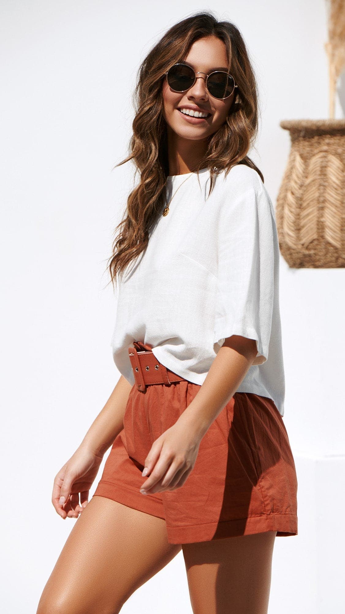 Charlotte Top for Women - Elegant White Blouse for Casual & Office Wear | Perfect for Summer Outfits & Business Attire