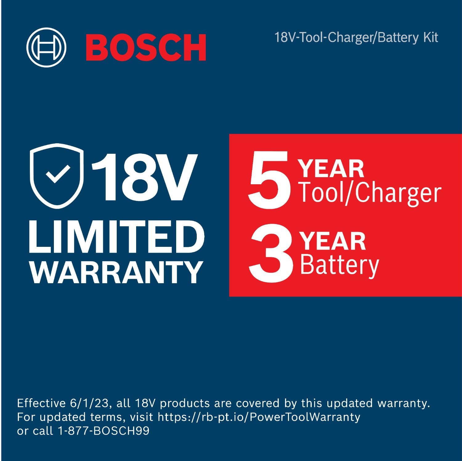 BOSCH GXL18V-240B22 18V Cordless 2-Tool Combo Kit with 1/2