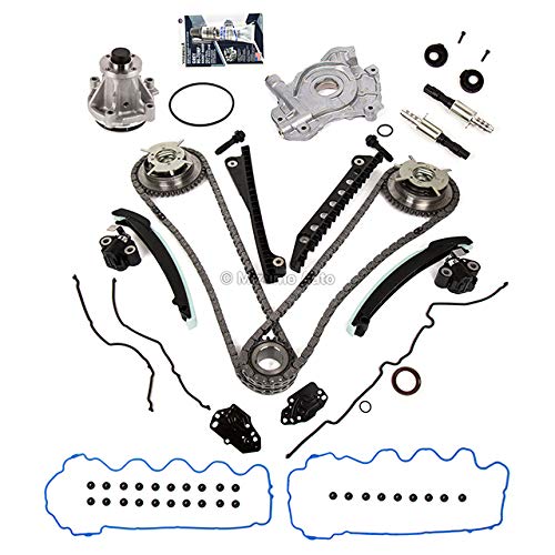 Mizumo Auto MA-9761230455 Triton Timing Chain Kit with Oil Pump, Water Pump, Phasers & VVT Valves - Compatible with 5.4L Ford & Lincoln Engines - Perfect for Engine Rebuilds, Performance Upgrades & Maintenance