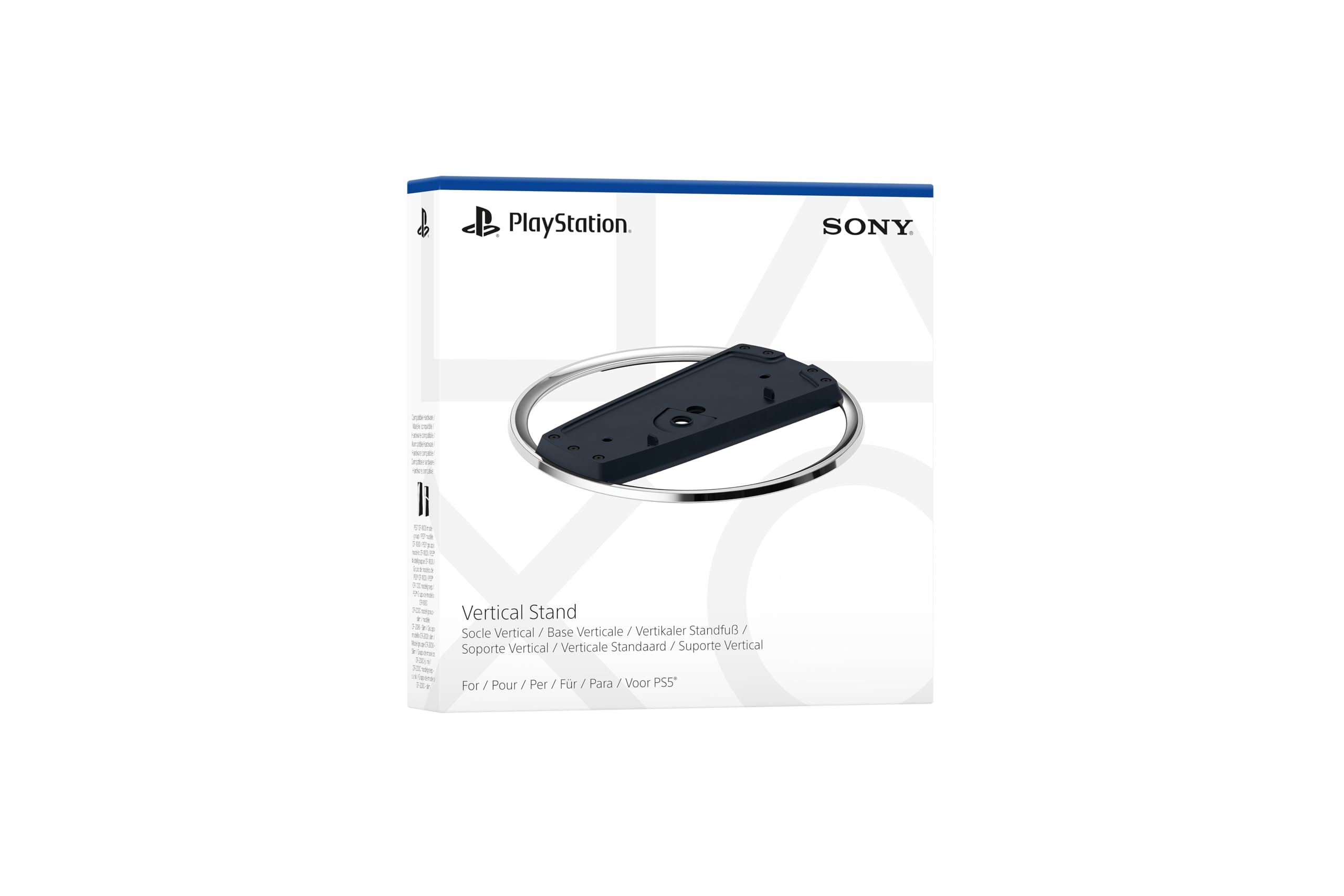 Official PS5® Vertical Stand - Secure & Stable Cooling Base for PlayStation 5 Console | Perfect for Gaming Setups & Entertainment Centers