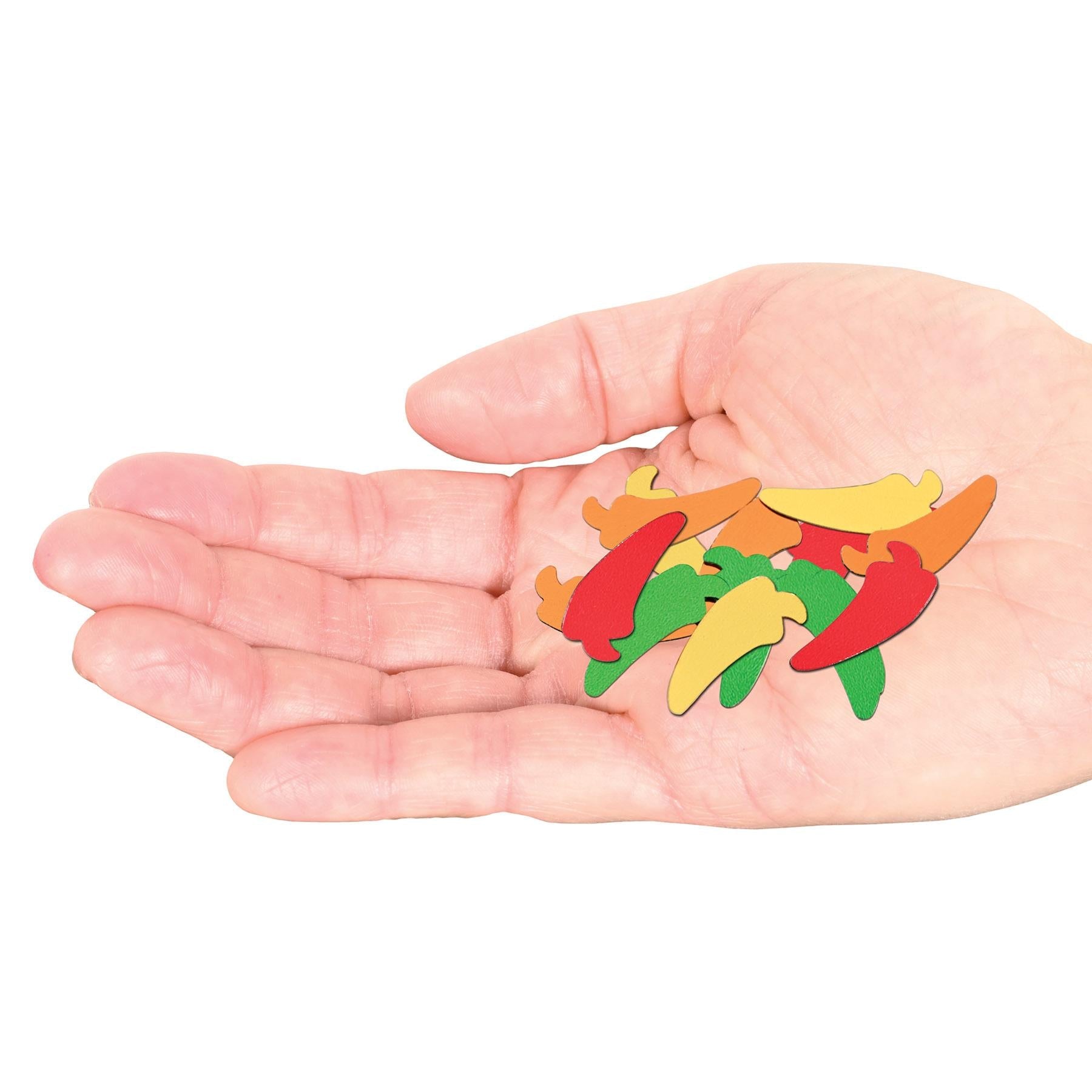 Beistle Fiesta Confetti Chili Peppers - 12 Pack (1 Oz per Pack) - Perfect for Cinco de Mayo, Mexican Themed Parties & Celebrations