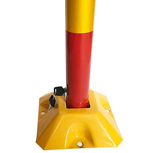 Auto Parking Lock - Heavy Duty Parking Barrier for Private Spaces, No Drilling Required, Anti-Crash Bollard for Secure Vehicle Protection | Perfect for Driveways, Garages & Commercial Parking Lots