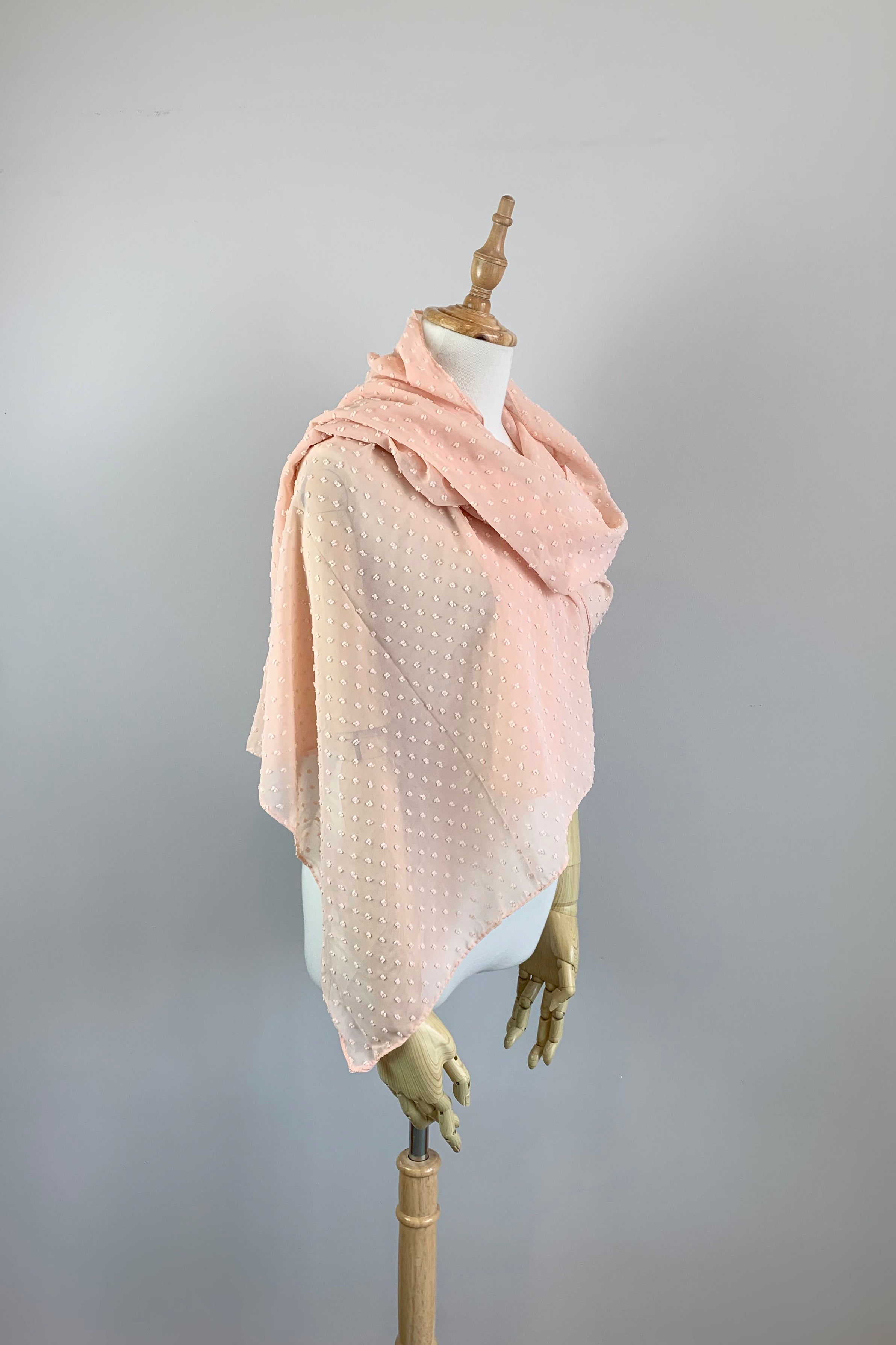 Elegant Champagne Long Scarf Cover Up Shawl - Lola Cha08 for Women | Perfect for Beach, Evening Parties & Special Occasions