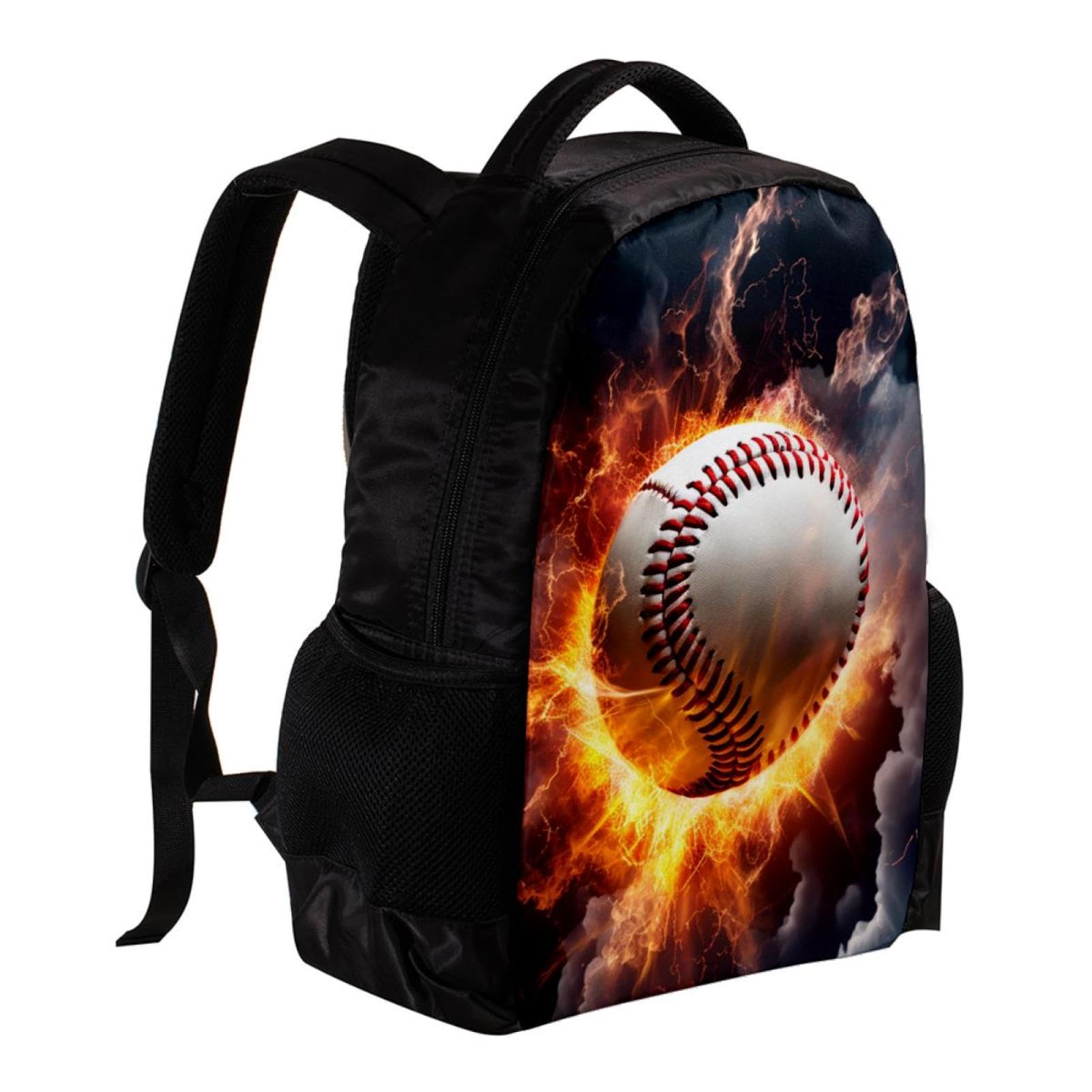 Premium Travel & Work Backpack - Waterproof & Fire-Resistant Baseball Backpack for Commuting, Hiking, and Outdoor Adventures