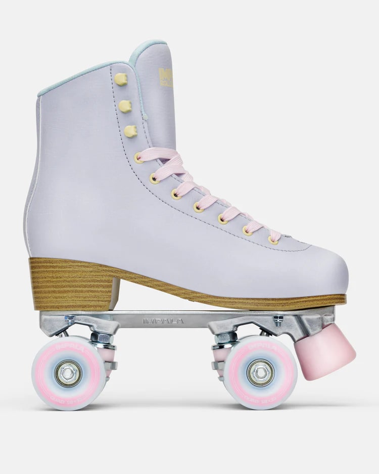 Impala Rollerskates for Women - Periwinkle Blue Quad Roller Skates with Outdoor Wheels | Perfect for Roller Skating, Rink, Park, and Street Fun
