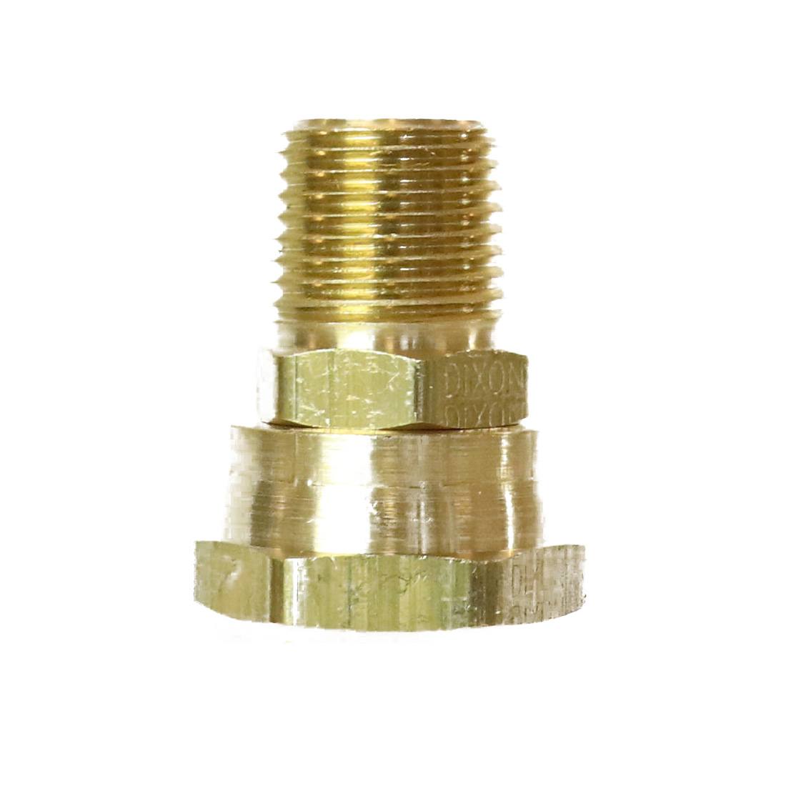 Pulex Garden Hose Fitting & Hydro Cart Inlet - Heavy Duty Brass Connector for Outdoor Watering, Irrigation Systems & Car Wash Stations