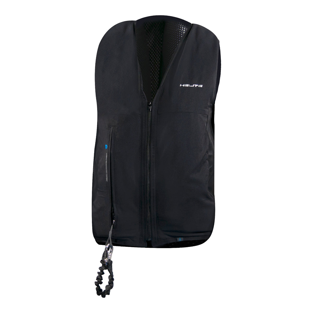 Helite Zip'In Airbag Vest II - Motorcycle Safety Jacket for Riders - Perfect for Street Biking & Adventure Tours